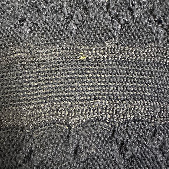 Lauren Ralph Lauren Cardigan Cable Knit Open Curved Hem Long Line Cardigan Med - Picture 6 of 10